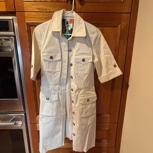 Milly of New of New York Cargo Dress with belt
